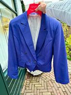 Paarse Double Breasted Colbert - Maat 40 - Nieuw!, Maat 38/40 (M), Paars, Nieuw, Ophalen of Verzenden