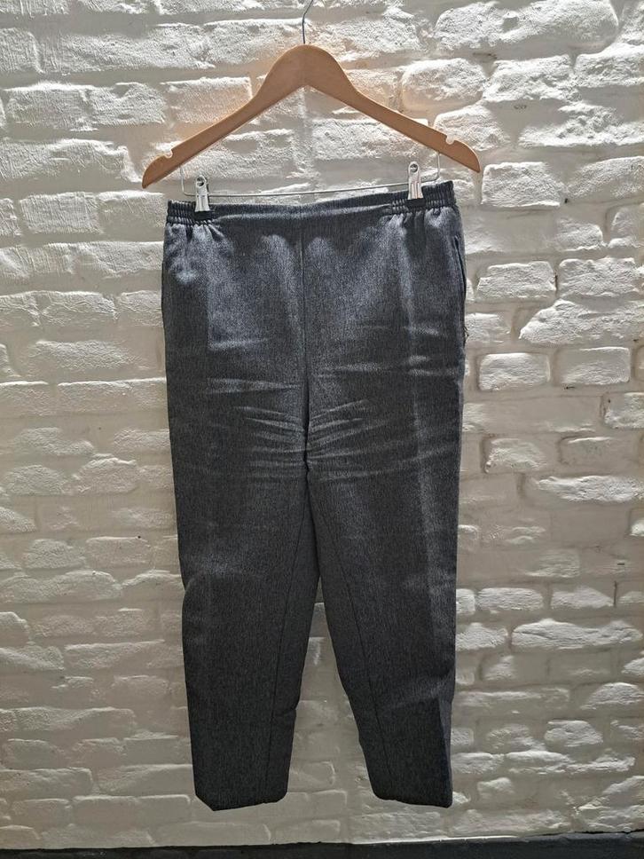 Alica grijze broek maat 23  44/46, Kleding | Dames, Broeken en Pantalons, Zo goed als nieuw, Maat 42/44 (L), Grijs, Lang, Verzenden