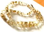 Prachtige vintage Duitse gefacetteerde Lucite kralen ketting, Sieraden, Tassen en Uiterlijk, Verzenden, Zo goed als nieuw