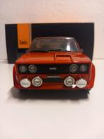 Fiat 131 Abarth Miafori sedan 1980 rood Ixo 1:18 KRD, Hobby en Vrije tijd, Modelauto's | 1:18, Ophalen of Verzenden, Zo goed als nieuw