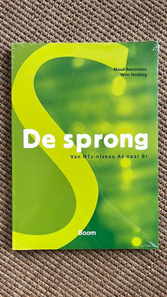 De sprong A2-B1 Maud Beersmans NEW NIEUW, Boeken, Schoolboeken, Zo goed als nieuw, Nederlands, Overige niveaus, Ophalen