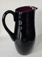 Paarse (Amethyst ) waterkan  - vintage, Antiek en Kunst, Antiek | Glas en Kristal, Ophalen of Verzenden