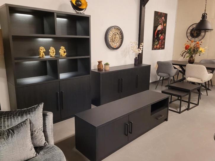 Complete inboedel woonkamerset Broadway vakkenkast, Huis en Inrichting, Complete inboedels, Ophalen of Verzenden