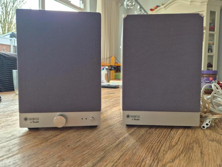 Teufel Raumfeld Speaker S - Draadloze Speakers, Audio, Tv en Foto, Luidsprekers, Gebruikt, Front, Rear of Stereo speakers, Minder dan 60 watt