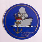 Sticker.   Koninklijke marine., Verzamelen, Militaria | Algemeen, Ophalen of Verzenden, Marine, Nederland, Embleem of Badge