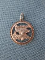 Sterrenbeeld hanger van vissen in zilver - 20e eeuw, Ophalen of Verzenden, Zo goed als nieuw, Zilver, Zilver