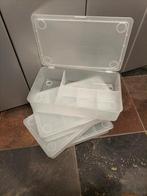 Ikea Glis opbergdozen - 4 stuks, Ophalen of Verzenden, Zo goed als nieuw, Materiaal