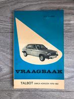 Vraagbaak Talbot / Simca Horizon 1978-1982, Ophalen of Verzenden
