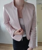 Pink leather jacket, Size M, Maat 38/40 (M), Ophalen of Verzenden, Zo goed als nieuw, Roze