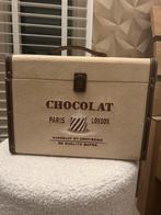 Vintage decoratie koffertje, Huis en Inrichting, Woonaccessoires | Kisten, Ophalen of Verzenden, Zo goed als nieuw, 50 tot 100 cm