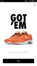 Nike Air Max 1 LX Just do it. US 8.5 EU 40, Verzenden, Nike, Nieuw, Oranje