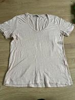 Linnen shirt mt M Closed, Maat 38/40 (M), Beige, Ophalen of Verzenden, Zo goed als nieuw