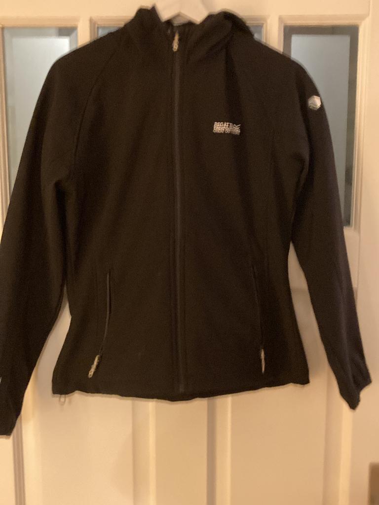Zwarte Regatta Isotex softshell jas, Ophalen of Verzenden, Gebruikt, Kleding