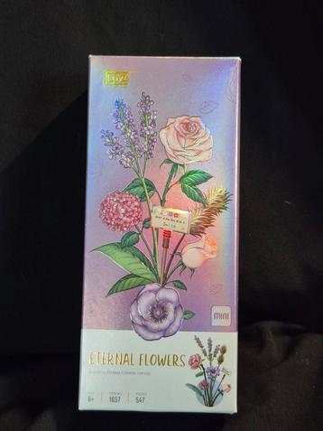 LOZ Eternal Flowers 1657 bouwstenen voor een boeket bloemen beschikbaar voor biedingen