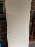 Witte Opdek Deur Paneel, Gebruikt, 80 tot 100 cm, Binnendeur, Ophalen of Verzenden