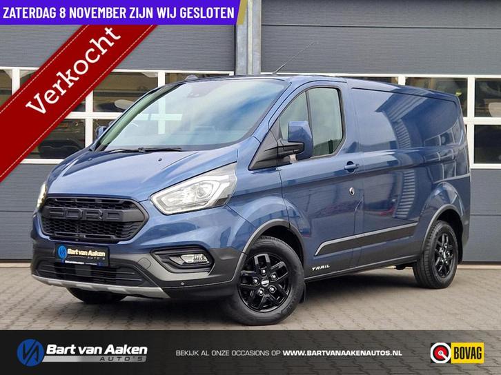 Ford Transit Custom 300 2.0 TDCI L1H1 130pk Trail Cruise Bli, Auto's, Bestelauto's, Bedrijf, ABS, Achteruitrijcamera, Adaptive Cruise Control