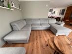 Zeer grote hoekbank, uitschuifbare lounge,bergruimte, hocker, Huis en Inrichting, Ophalen, Gebruikt
