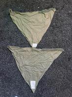 2x leger neus/monddoek., Ophalen of Verzenden, Landmacht, Nederland