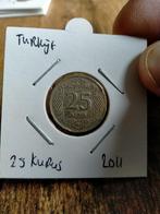 Turkije 25 Kurus 2011, Postzegels en Munten, Munten | Europa | Niet-Euromunten, Verzenden, Overige landen, Losse munt