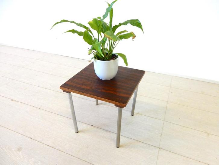 retro vintage bijzettafel tafel jaren 60 plantentafel, Verzamelen, Retro, Huis en Inrichting, Ophalen of Verzenden