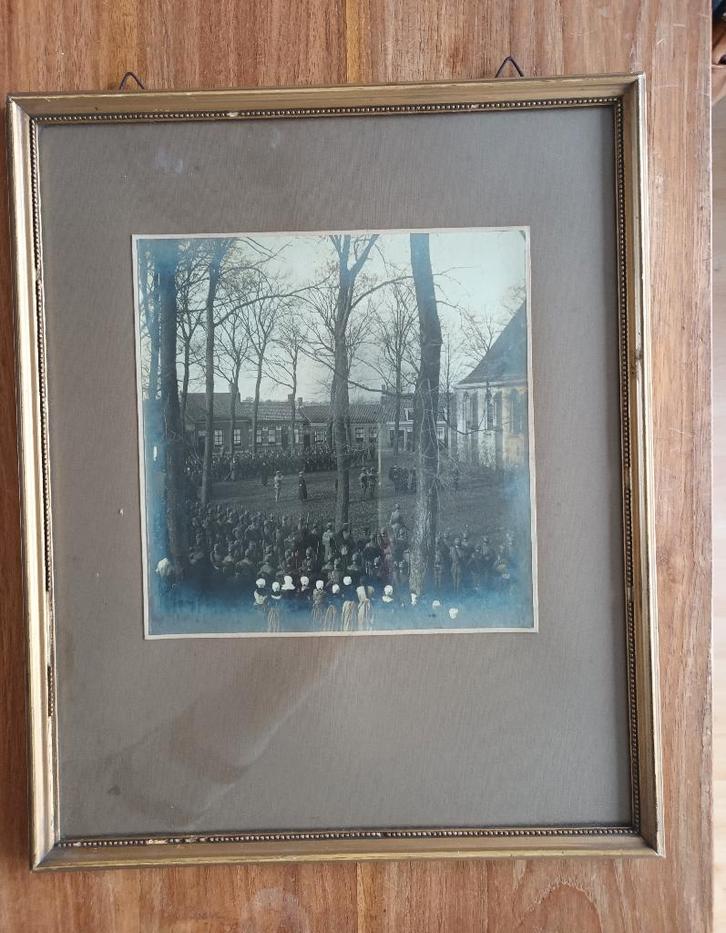 Zeldzame foto oorlogstijd Koudekerke Zeeland, Verzamelen, Foto's en Prenten, Gebruikt, Overige onderwerpen, Voor 1940, Ophalen of Verzenden
