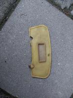 Tk batavus geel voorspatbordplaatje whippet supersport stuk., Ophalen of Verzenden, Gebruikt, Batavus