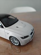 BMW M3 "E92" Coupe Kyosho 1/18 Alpine Wit ZELDZAAM DEALER, Ophalen, Zo goed als nieuw, Auto, Kyosho