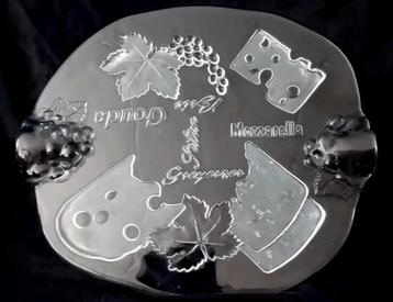 Waltherglas glazen kaasplank. beschikbaar voor biedingen