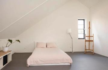 IKEA Malmbed 140x200 bedframe (wit, gebruikt) - afbeelding 1