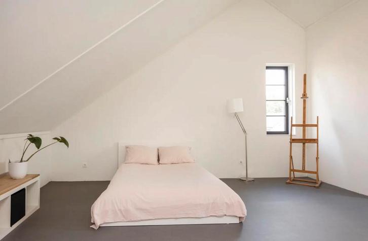 IKEA Malmbed 140x200 bedframe (wit, gebruikt), Huis en Inrichting, Slaapkamer | Bedden, Gebruikt, Tweepersoons, 140 cm, 200 cm