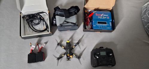 Fpv drone set 6s met alles wat je nodig hebt, Hobby en Vrije tijd, Modelbouw | Radiografisch | Helikopters en Quadcopters, Zo goed als nieuw