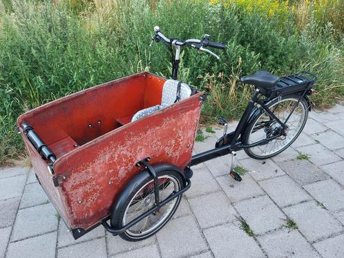 Babboe Big Elektrische Bakfiets, Fietsen en Brommers, Fietsen | Bakfietsen, Gebruikt, 2 kinderen, Elektrisch, Ophalen