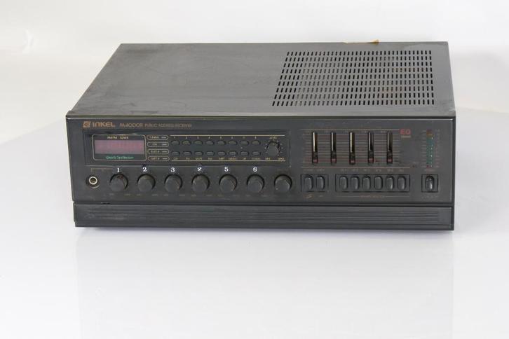 Inkel PA-4000R PA versterker niet getest, stroomkabel kapot, Audio, Tv en Foto, Versterkers en Receivers, Gebruikt, 120 watt of meer