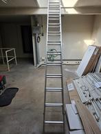 Trappen en Aluminium laders, Doe-het-zelf en Verbouw, Ladders en Trappen, Ophalen of Verzenden, Zo goed als nieuw, 4 meter of meer