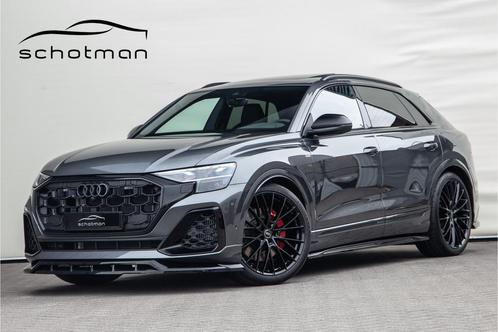 Audi Q8 60 TFSI e quattro Competition Pano Aero-pack, RS sto, Auto's, Audi, Te koop, Q8, 360° camera, 4x4, ABS, Achteruitrijcamera