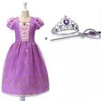Rapunzel jurk + accessoireset *AANBIEDING* mt 86 tm 128, Kinderen en Baby's, Nieuw, Meisje, 110 t/m 116, Ophalen of Verzenden
