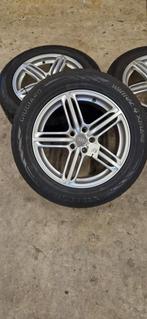 Audi Velgen met Winterbanden 18 inch, Auto-onderdelen, Banden en Velgen, Ophalen, 18 inch, Gebruikt, Banden en Velgen
