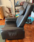 Elektrische Sta-op Stoel - Herenmodel, Huis en Inrichting, Fauteuils, Ophalen, Gebruikt, Leer, 75 tot 100 cm