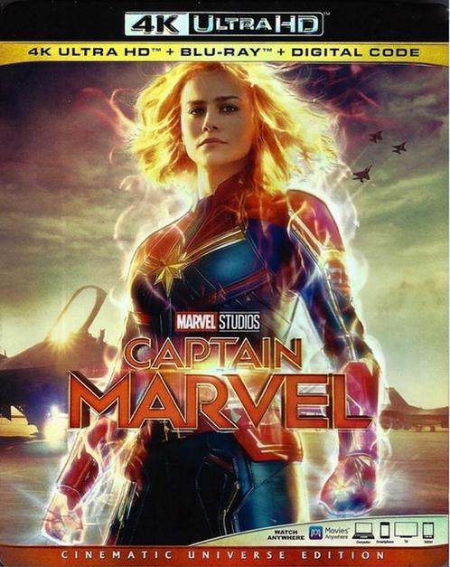 4k UltraHD Blu-ray: Captain Marvel (Cinematic Universe Ed.), Cd's en Dvd's, Blu-ray, Zo goed als nieuw, Actie, 3D, Ophalen of Verzenden