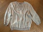 Repeat zijden blouse taupe maat 40, Kleding | Dames, Blouses en Tunieken, Ophalen of Verzenden, Zo goed als nieuw, Maat 38/40 (M)