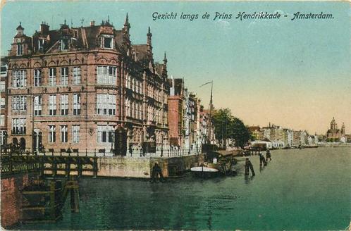 (304-072-017) Amsterdam Gezicht langs de Prins Hendrikkade, Verzamelen, Ansichtkaarten | Nederland, Noord-Holland, Verzenden