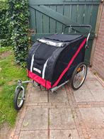Doggy Deluxe Fietskar + wandelset, Ophalen, Opvouwbaar, 60 tot 80 kg, Zo goed als nieuw