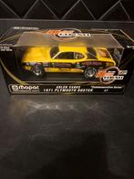 Ertl 1971 Plymouth Duster 1:18, Hobby en Vrije tijd, Modelauto's | 1:18, Ophalen of Verzenden, Zo goed als nieuw, Auto, ERTL