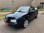 Vw Golf 2.0 Cabriolet ,2001 , NAP, AIRCO, LEDER, NIEUW DAK, Voorwielaandrijving, Beige, 4 cilinders, Handgeschakeld