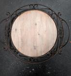 Dienblad, Huis en Inrichting, Woonaccessoires | Dienbladen, Ophalen of Verzenden, Zo goed als nieuw, Rond, Hout