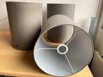 3 Lampenkappen - Home Sweet Home, Gebruikt, 25 tot 50 cm, Rond, Ophalen of Verzenden