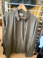 Profuomo Japanese Knitted Shirt – Green, Size 41, Verzenden, Halswijdte 38 (S) of kleiner, Groen, Profuomo