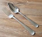 zilveren lepel en vork uit 1870, Antiek en Kunst, Ophalen of Verzenden, Zilver