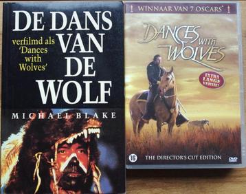 Kevin Costner - Dances with Wolves boek+dvd beschikbaar voor biedingen