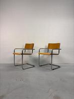 Set Vintage Bauhaus Fauteuils van Plurima Italy, Ophalen, Bauhaus, Minder dan 75 cm, Zo goed als nieuw